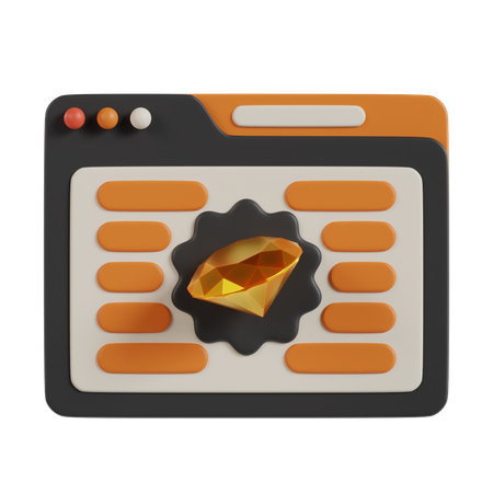 Contenido premium  3D Icon