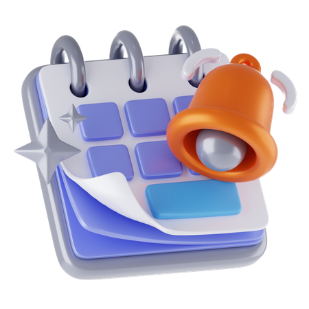 Calendario de contenidos  3D Icon