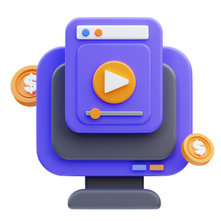 Content  3D Icon