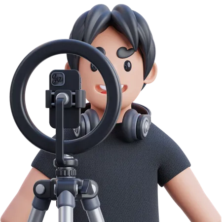 Content Creator  3D Icon