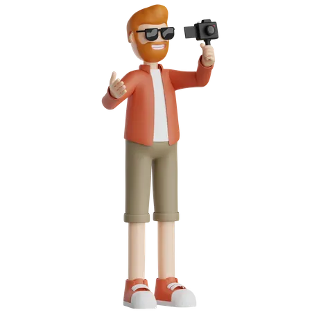 Content Creator  3D Icon