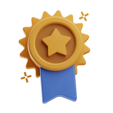 Content Creator Badge  3D Icon
