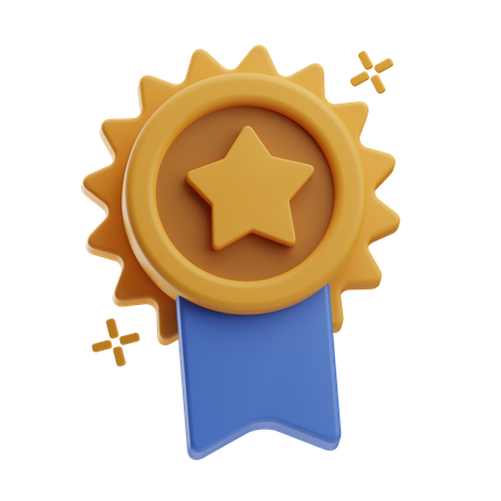 Content Creator Badge  3D Icon