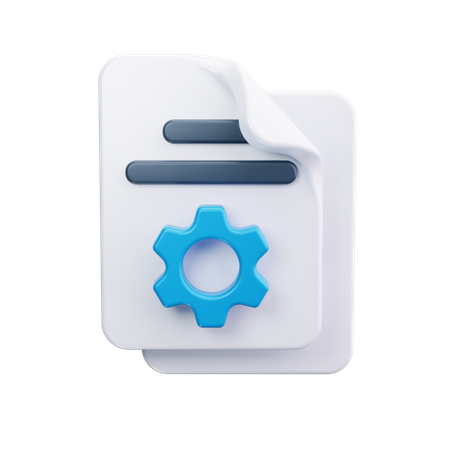 Content Management  3D Icon