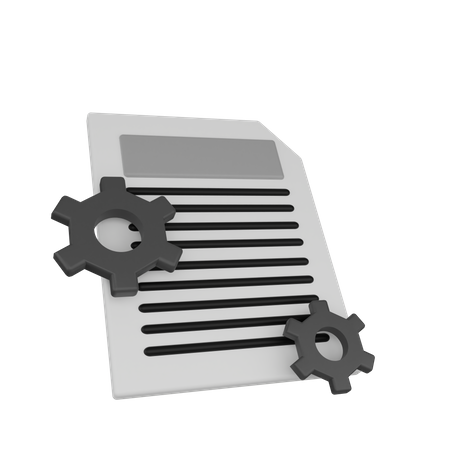 Content Management  3D Icon