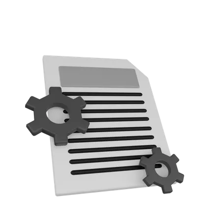 Content Management  3D Icon