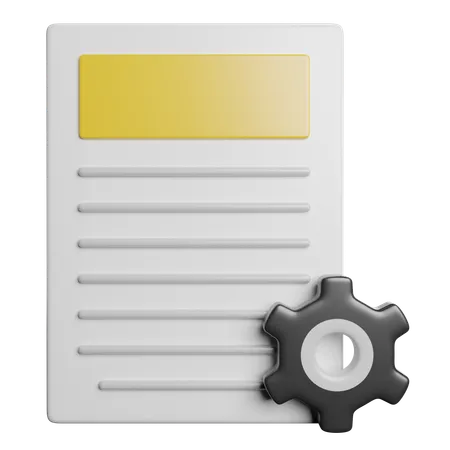 Content management  3D Icon