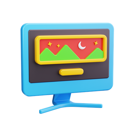 Content Management System  3D Icon