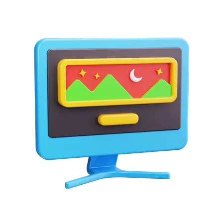 Content Management System  3D Icon