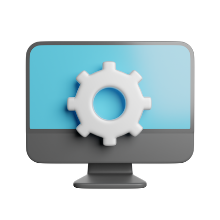 Content Management System  3D Icon