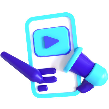 Content Marketing  3D Icon