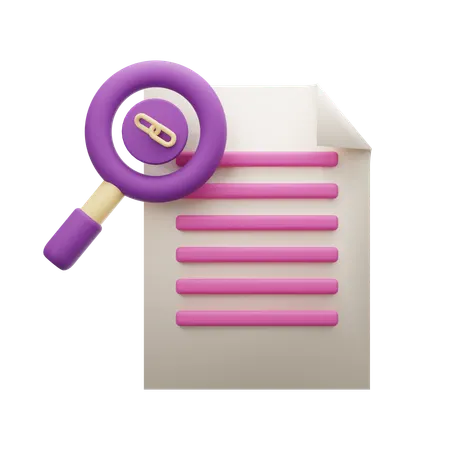 Contextual Link  3D Icon