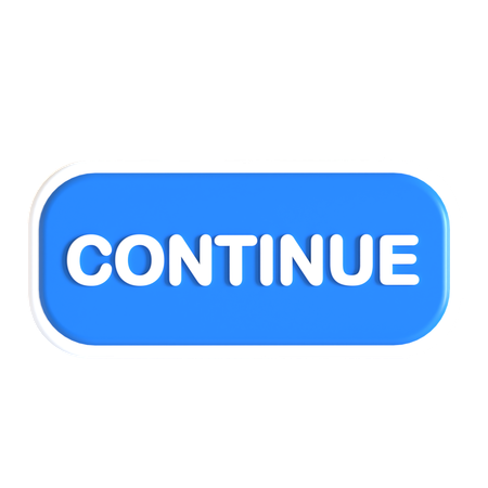 Continue Button  3D Icon