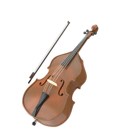 Contrabass  3D Icon