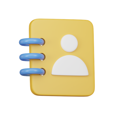 Contract Book  3D Icon