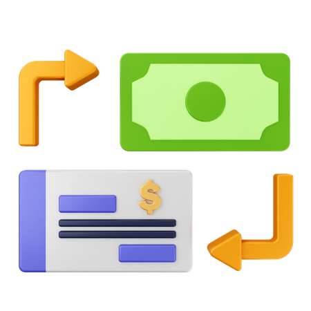 Contract Payment  3D Icon