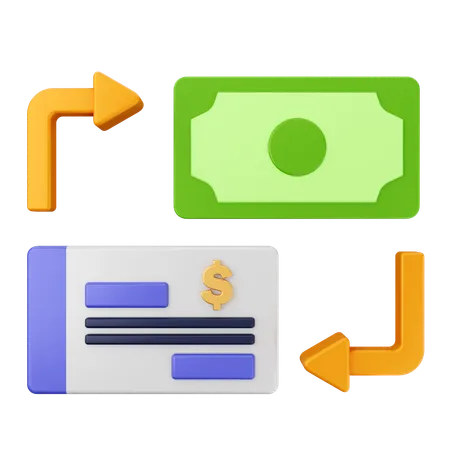 Contract Payment  3D Icon