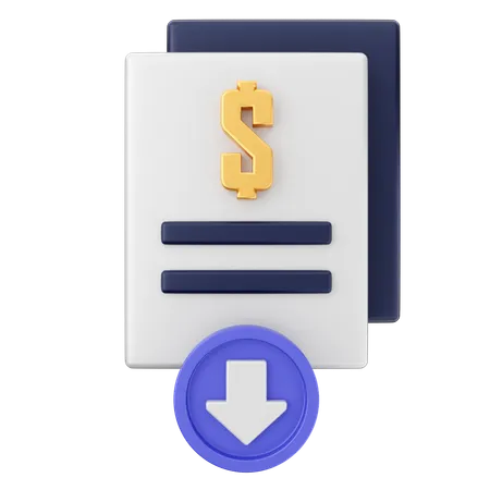 Contract Seo  3D Icon