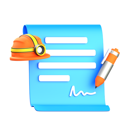 Contracter  3D Icon