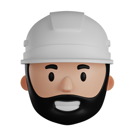 Contractor  3D Icon