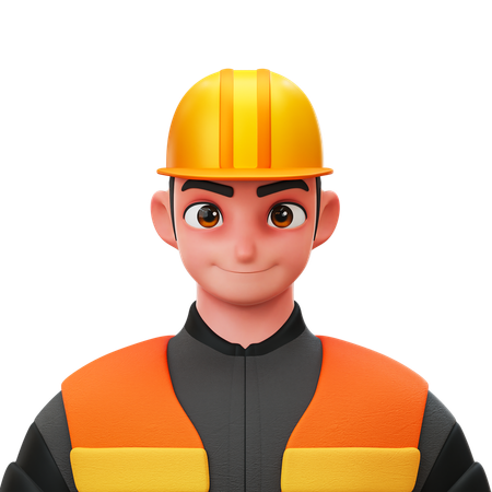 Contractor  3D Icon