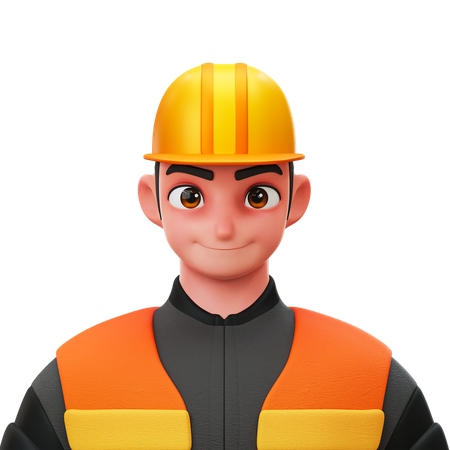 Contractor  3D Illustration