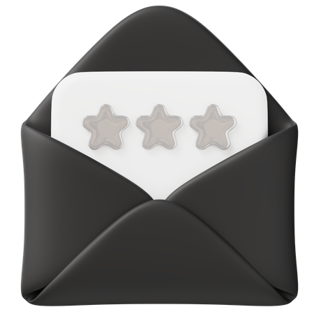 Contraseña de correo  3D Icon