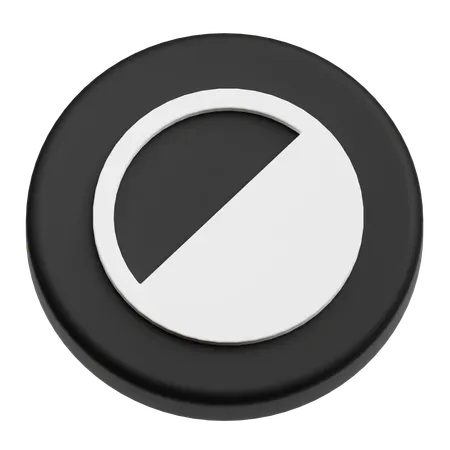 Contrast  3D Icon