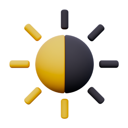 Contraste  3D Icon