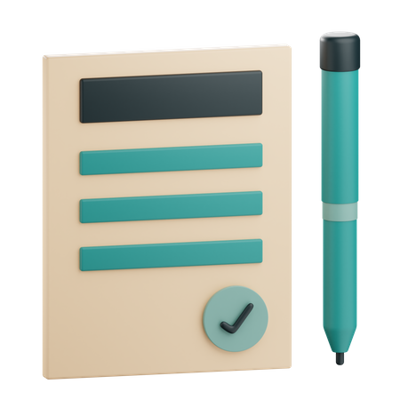 Contracter  3D Icon