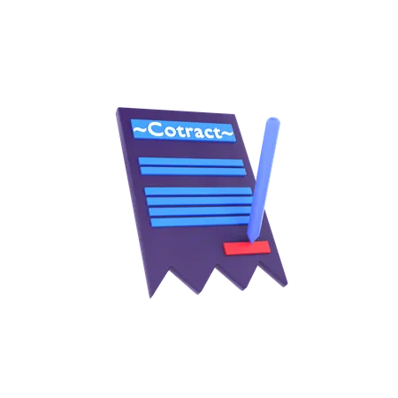 Contracter  3D Icon