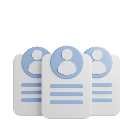 Contratación de empleados  3D Icon