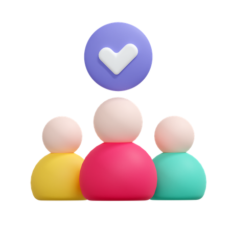 Contratado  3D Icon
