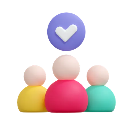 Contratado  3D Icon