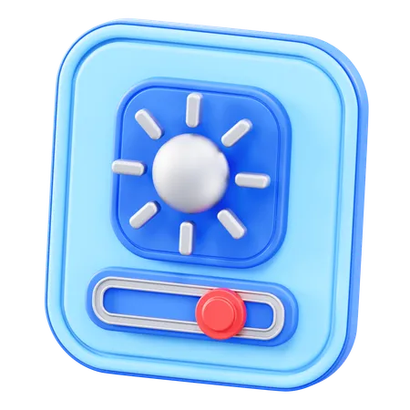 Control Contrast  3D Icon