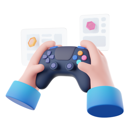 Control de juego  3D Icon