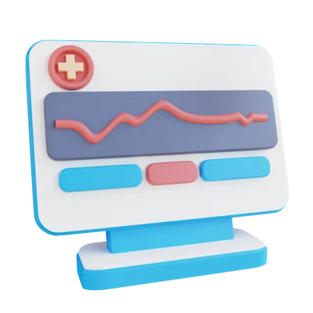 Chequeo de salud  3D Icon
