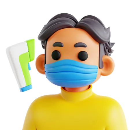 Control de temperatura  3D Icon