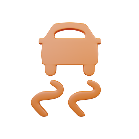 Control de tracción  3D Icon
