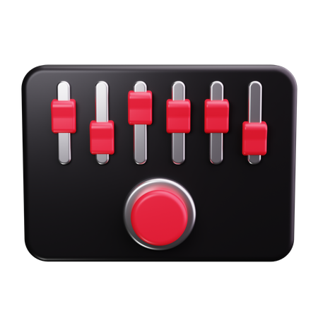 Control del volumen  3D Icon