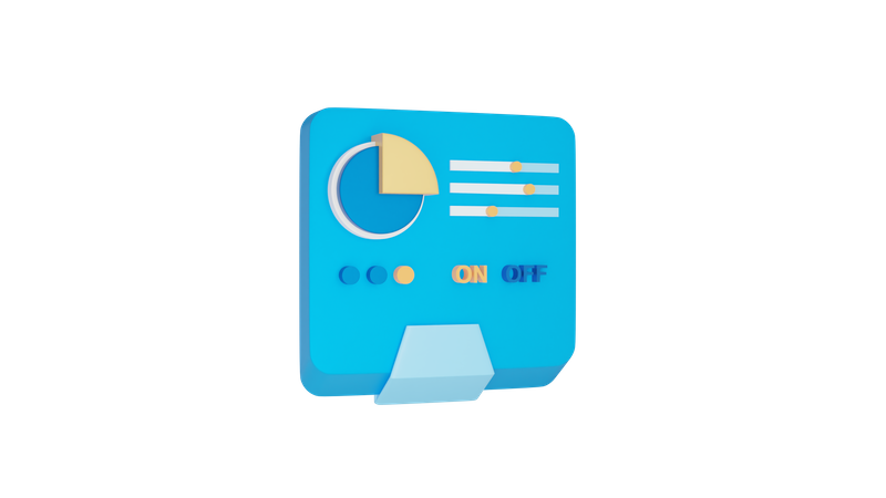 Control Panel  3D Icon