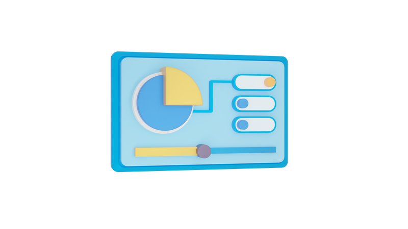 Control Panel  3D Icon