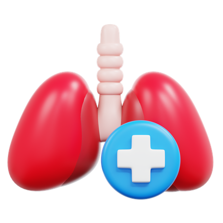 Control de pulmones  3D Icon