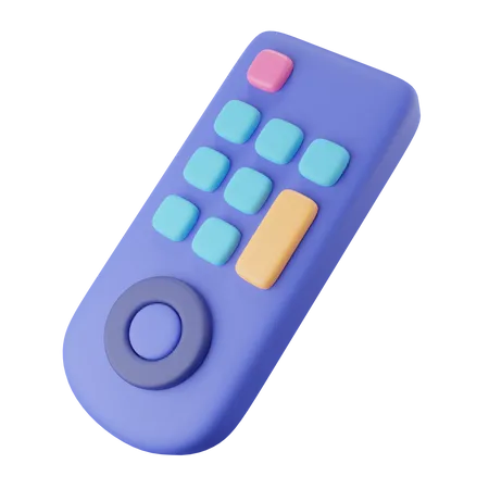 Control remoto inalámbrico  3D Icon