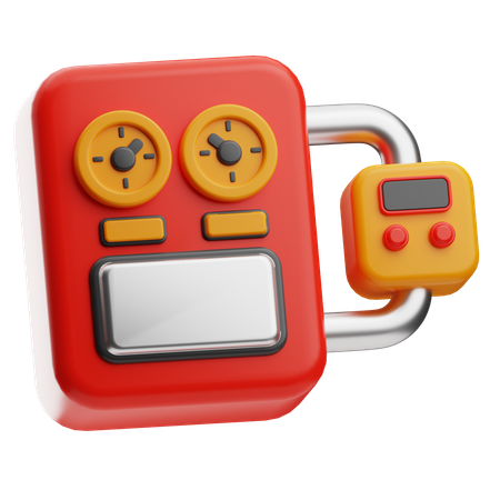 Control System  3D Icon