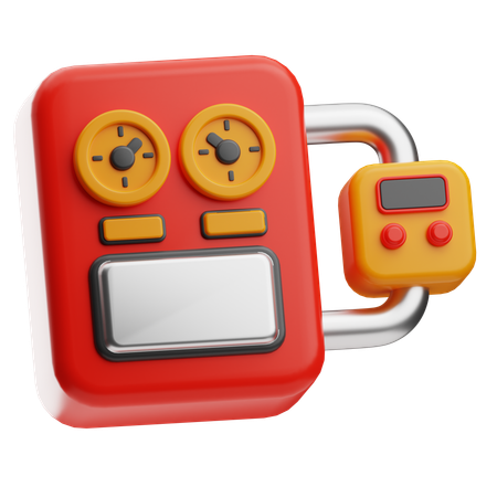 Control System  3D Icon