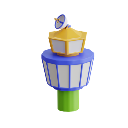 Control Tower  3D Icon