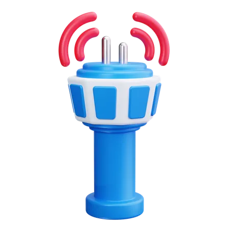 Control Tower  3D Icon