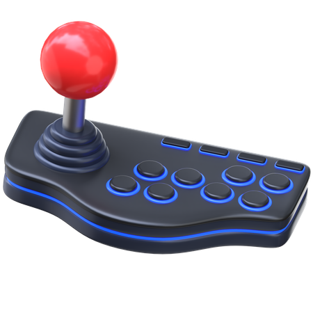 Controlador de arcade  3D Icon