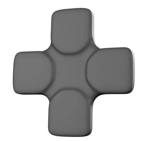 Controlador d pad  3D Icon